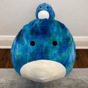 Big and Mini TieDye Dinosaurs Squishmallows